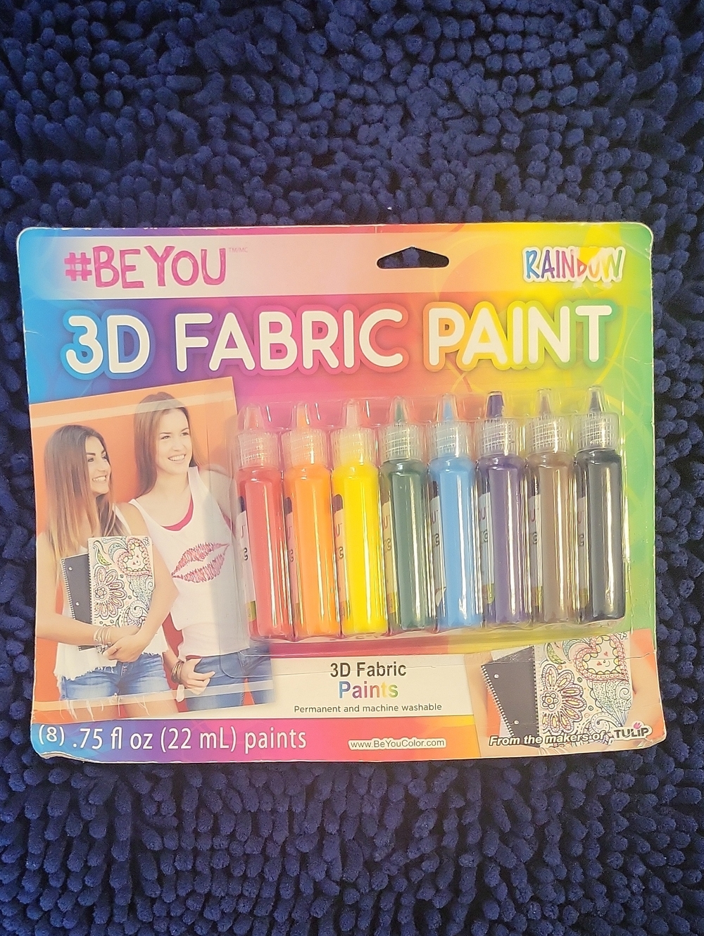 3D Fabric Paint Set - Multicolor